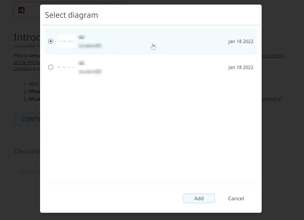 Seleccionar diagrama